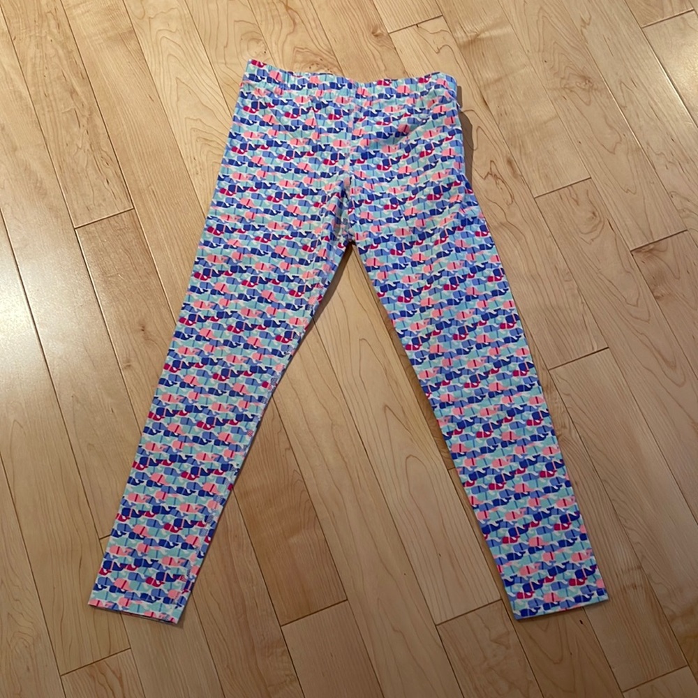 Girls Vineyard Vines whale leggings